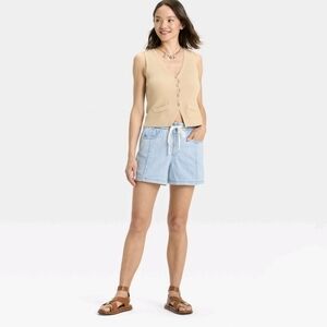 Universal Thread Blue Jean Shorts Mid-Rise Casual